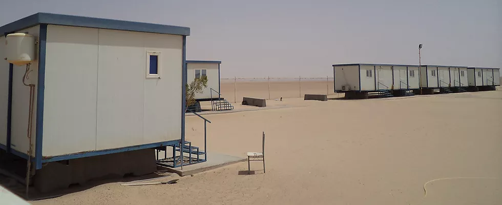 Safety Fire Water Tank No2 at Amal Field -LIBYA 